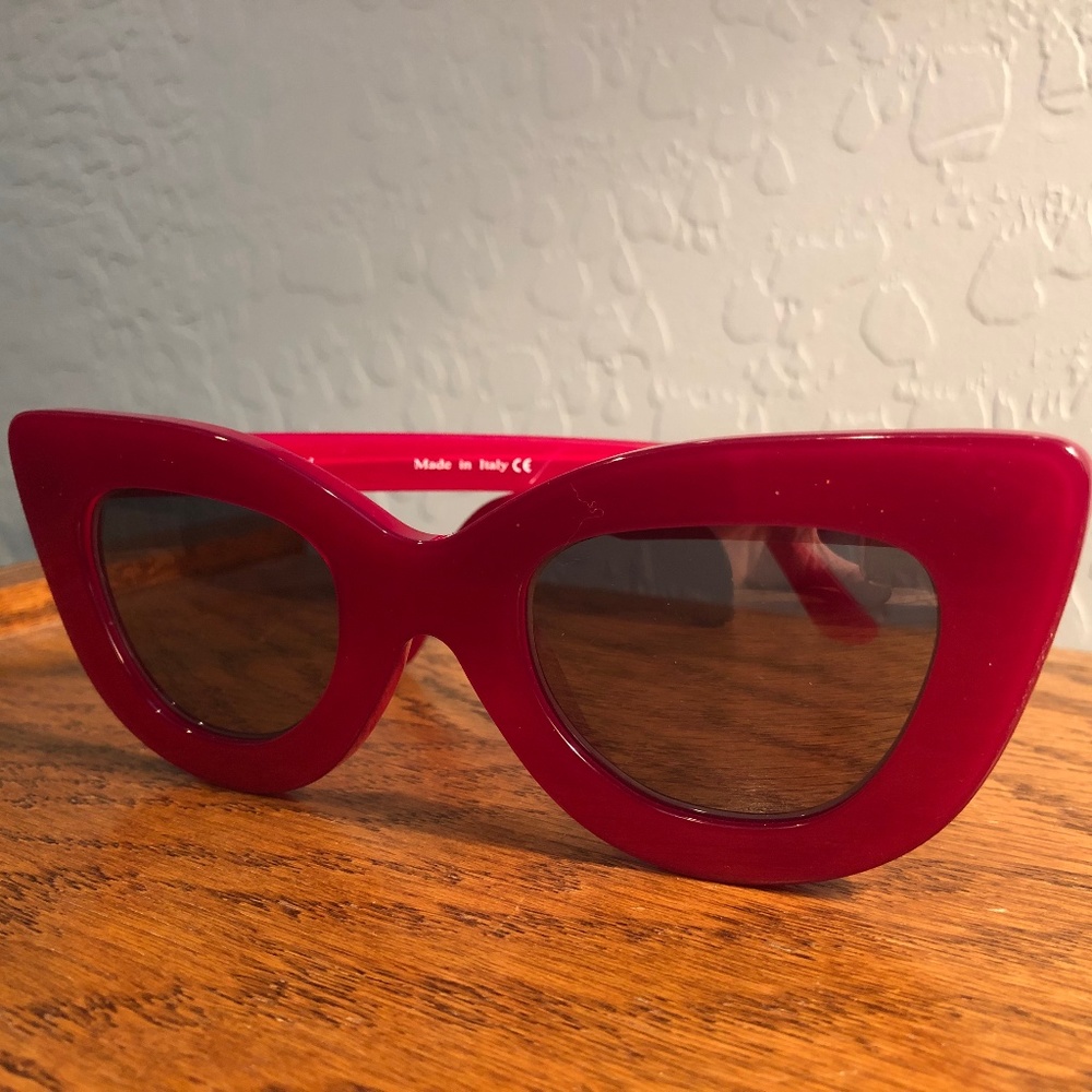 SEE Eyewear Hot Pink Cateye/ Cat Eye Sunglasses